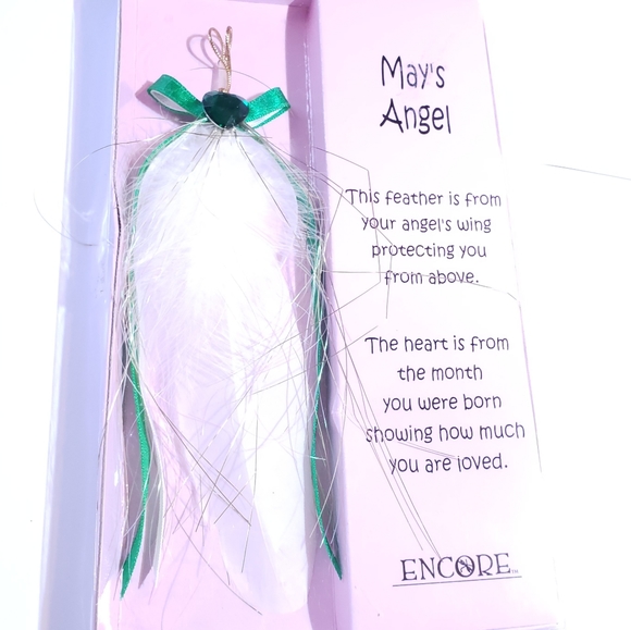 NWT Angel's Touch Guardian Angel Feather Ornament/Decoration - Picture 2 of 3
